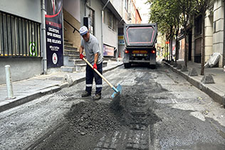 KÂĞITHANE BELEDİYESİ’NDEN ÇELİKTEPE MAHALLESİ’NDE KAPSAMLI FEN İŞLERİ ÇALIŞMALARI